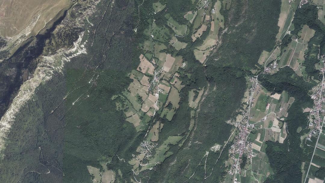 Vue de Sainte-Marie-du-Mont, Isère (38660)