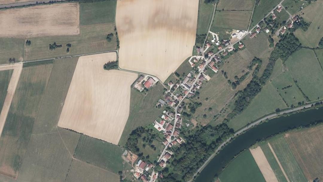 Vue de La Barre, Jura (39700)