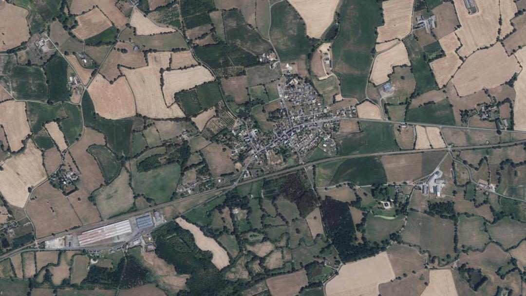 Vue de Brée, Mayenne (53150)