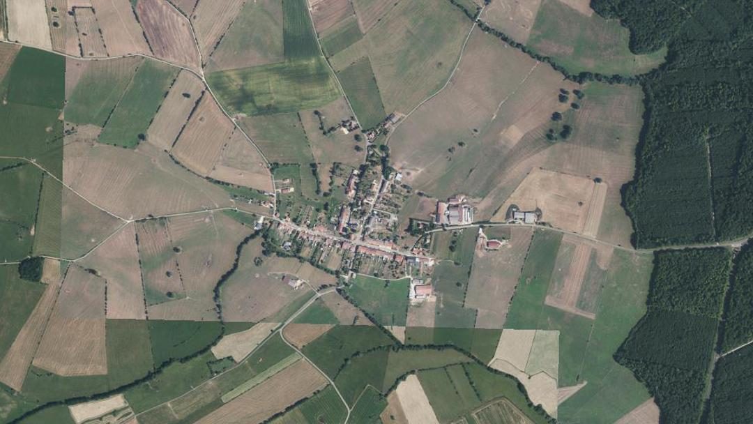 Vue de Beaufort-en-Argonne, Meuse (55700)