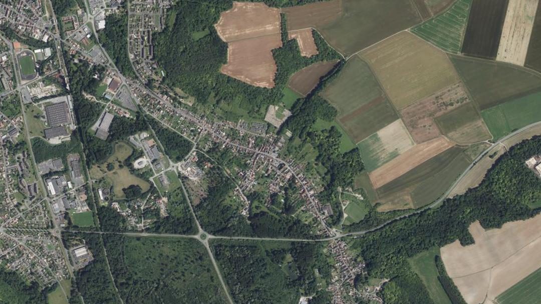 Vue de Bury, Oise (60250)