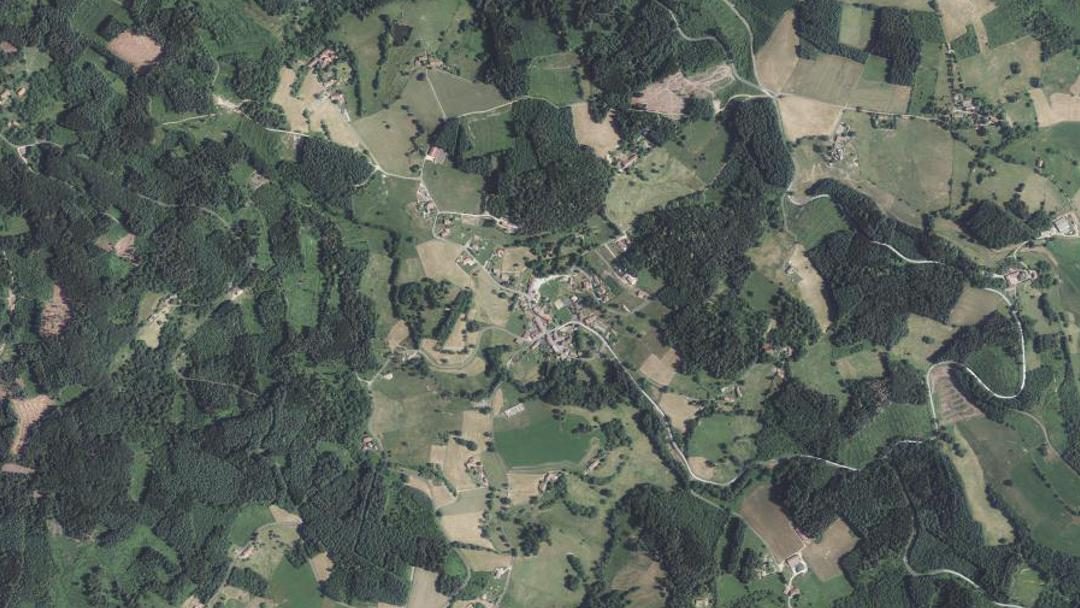 Vue de Thiolières, Puy-de-Dôme (63600)