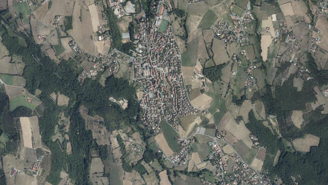 Vue de Saint-Pierre-la-Palud, Rhône (69210)