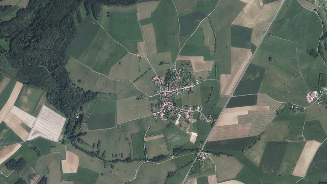 Vue de Servigney, Haute-Saône (70240)