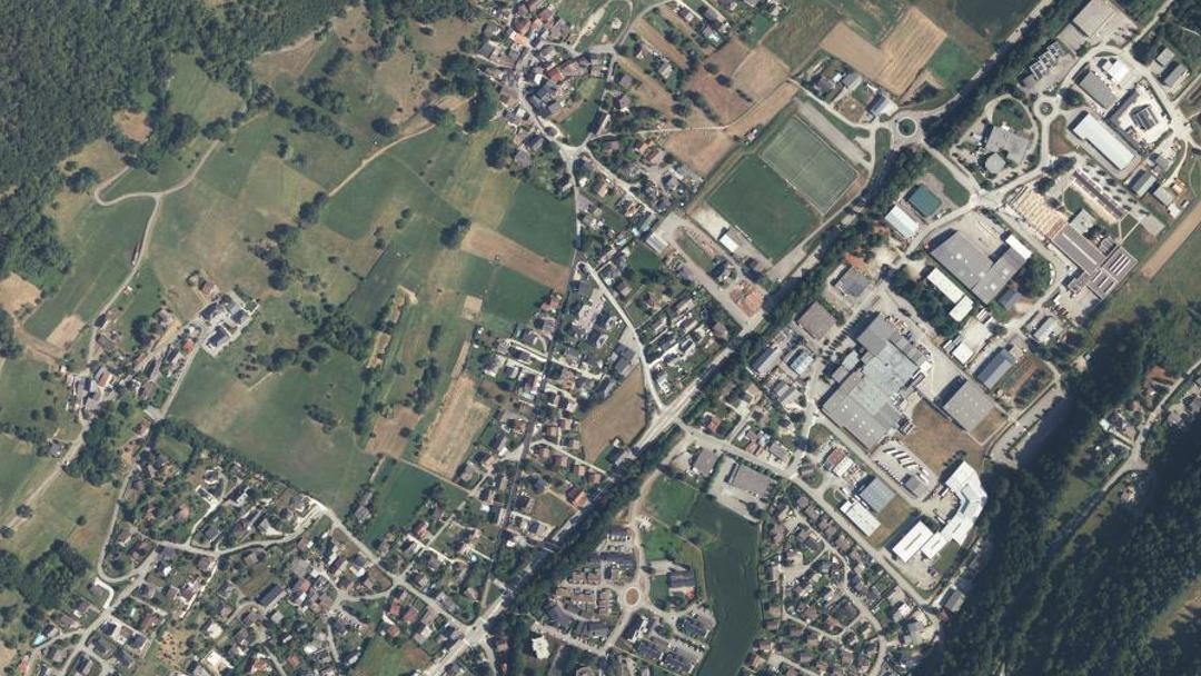 Vue de La Croix-de-la-Rochette, Savoie (73110)