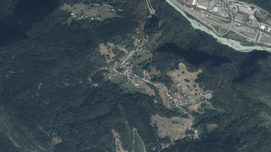 Vue de Nancy-sur-Cluses, Haute-Savoie (74300)