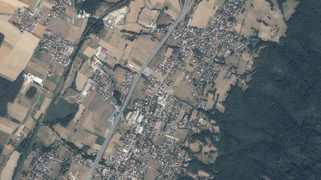 Vue de Saint-Cergues, Haute-Savoie (74140)