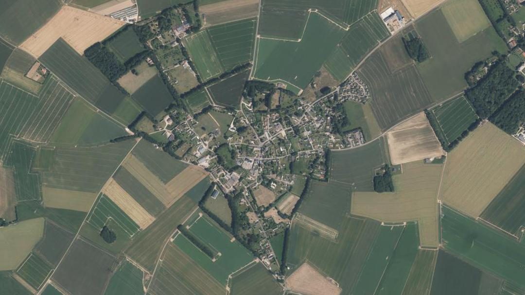 Vue de Angiens, Seine-Maritime (76740)