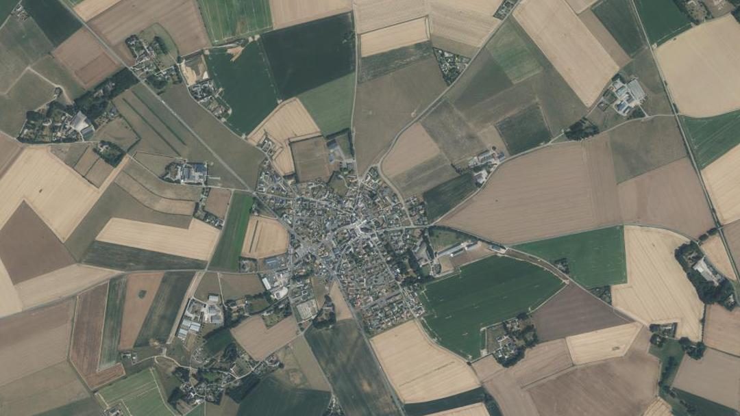 Vue de Bréauté, Seine-Maritime (76110)