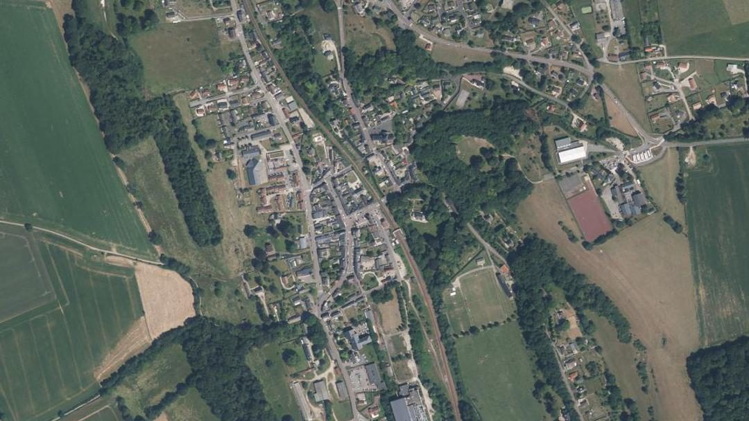 Vue de Longueville-sur-Scie, Seine-Maritime (76590)