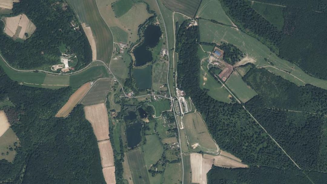 Vue de Muchedent, Seine-Maritime (76590)