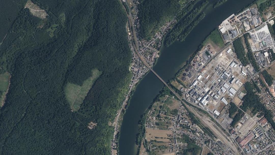 Vue de Orival, Seine-Maritime (76500)