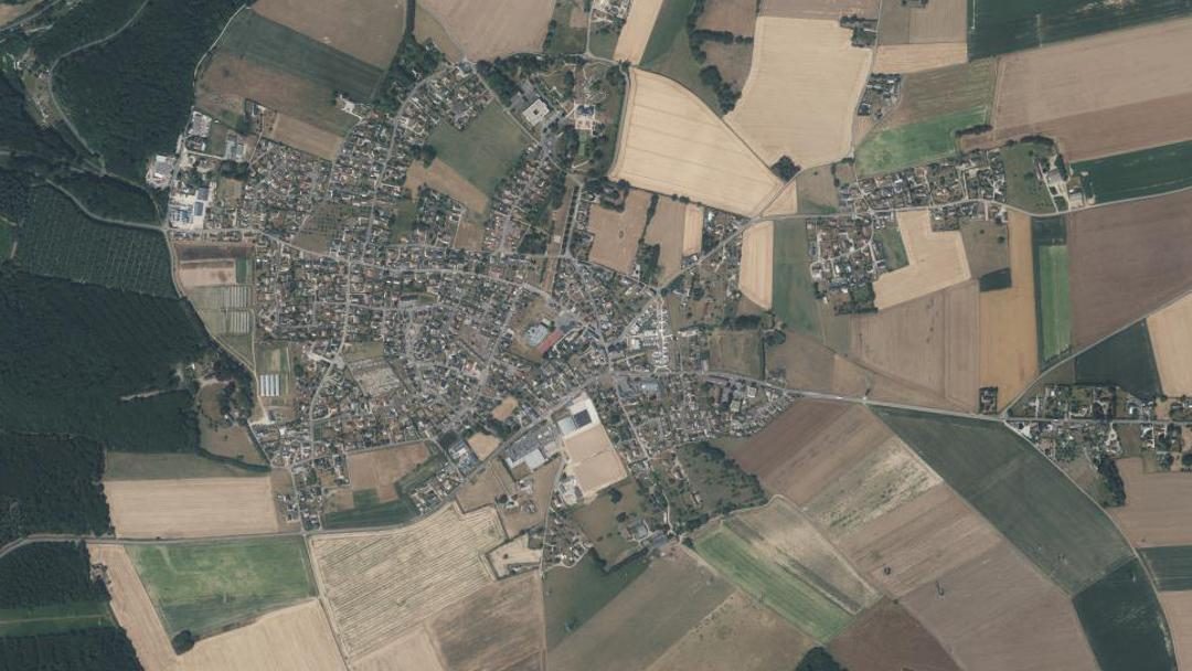 Vue de Saint-Pierre-de-Varengeville, Seine-Maritime (76480)