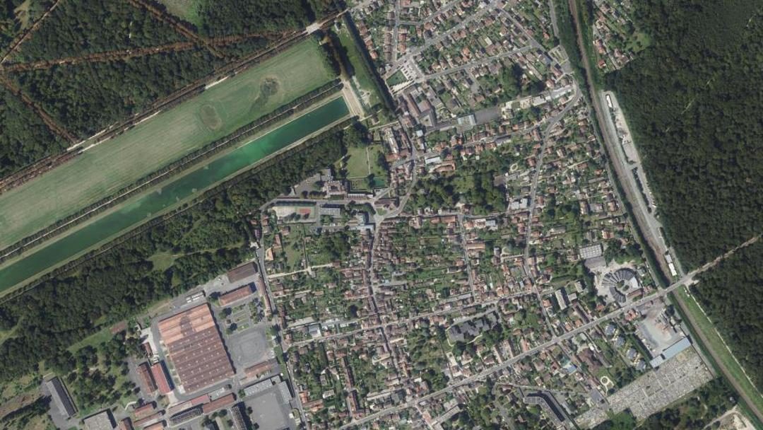 Vue de Avon, Seine-et-Marne (77210)