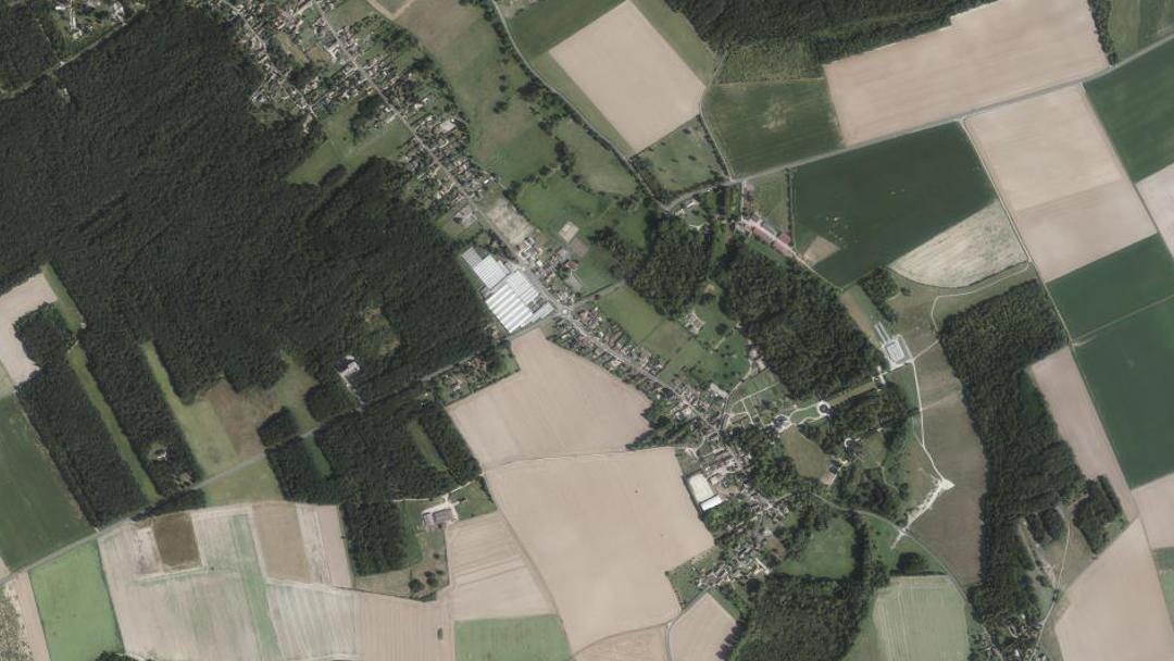 Vue de Nonville, Seine-et-Marne (77140)