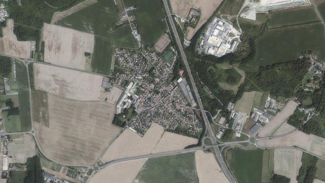 Vue de Le Pin, Seine-et-Marne (77181)