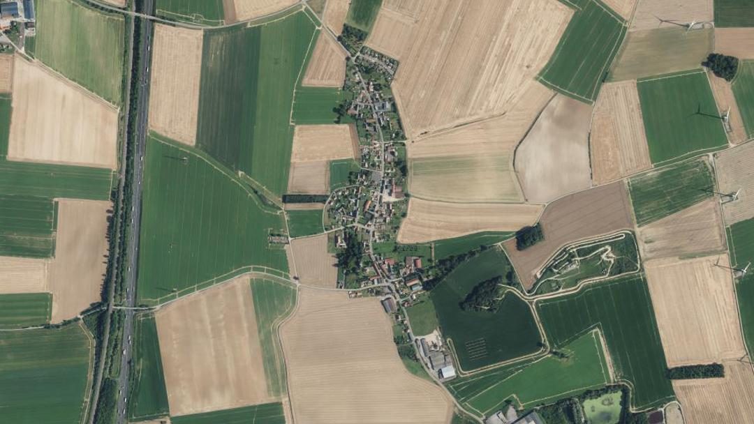 Vue de Flaucourt, Somme (80200)