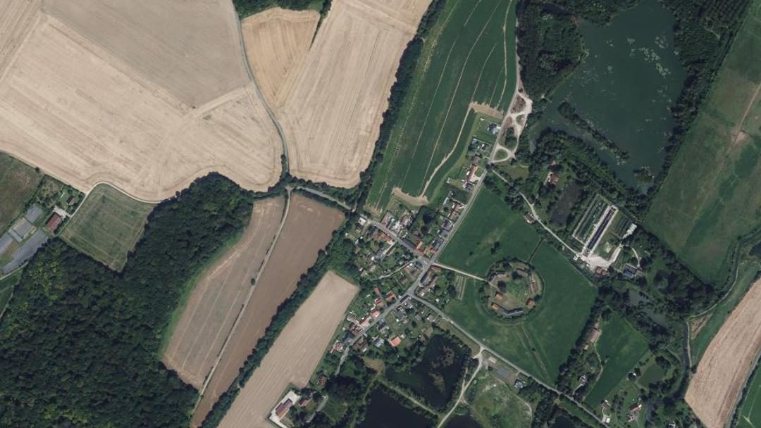 Vue de Fossemanant, Somme (80160)