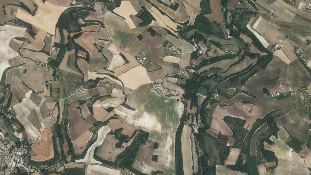 Vue de Andillac, Tarn (81140)