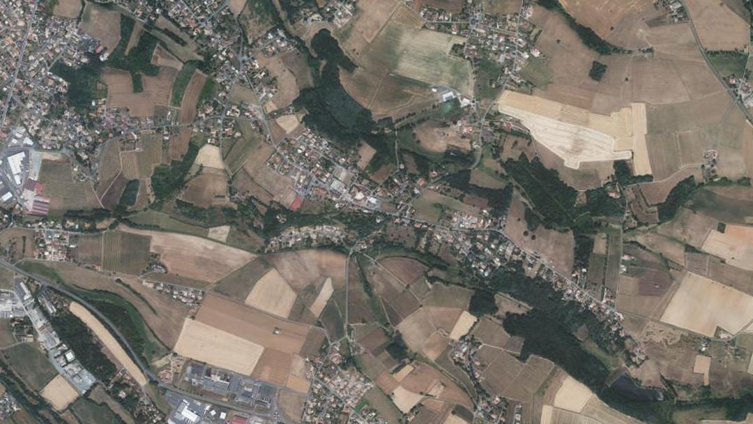 Vue de Cunac, Tarn (81990)