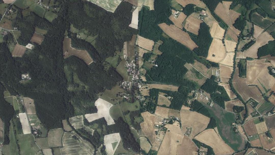 Vue de La Sauzière-Saint-Jean, Tarn (81630)