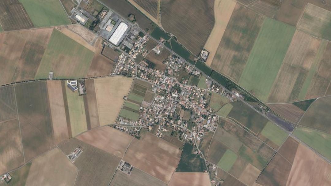 Vue de Saint-Martin-de-Fraigneau, Vendée (85200)