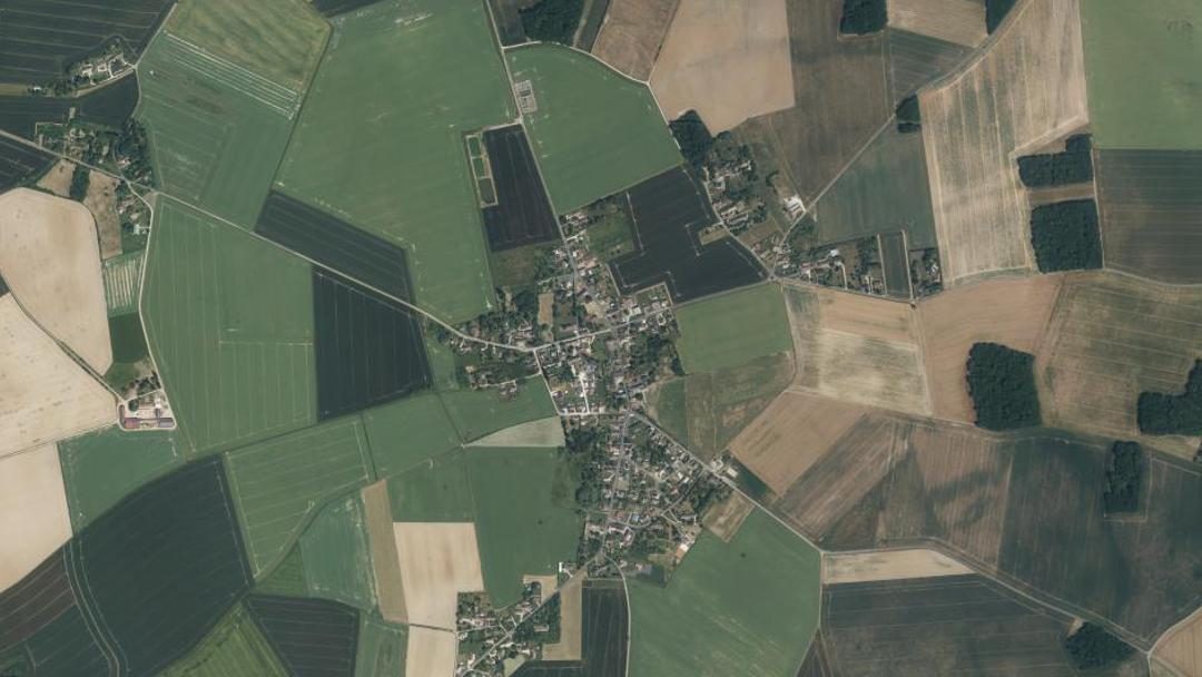 Vue de Fouchères, Yonne (89150)