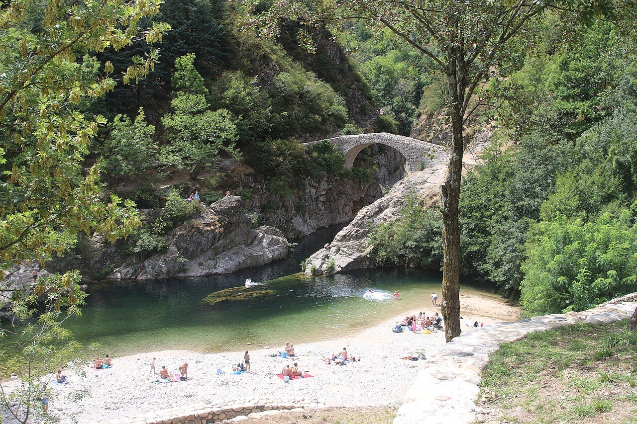 L'ARDECHE AU PONT DU DIABLE