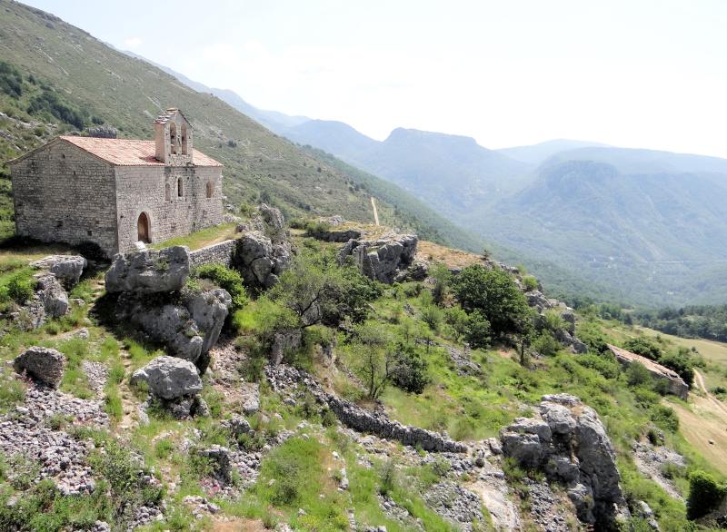 Chapelle Saint-Etienne, Gréolières