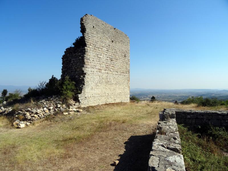 Restes du château de Miramont