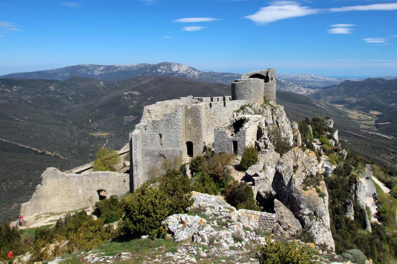 Ruines du château de Peyrepertuse