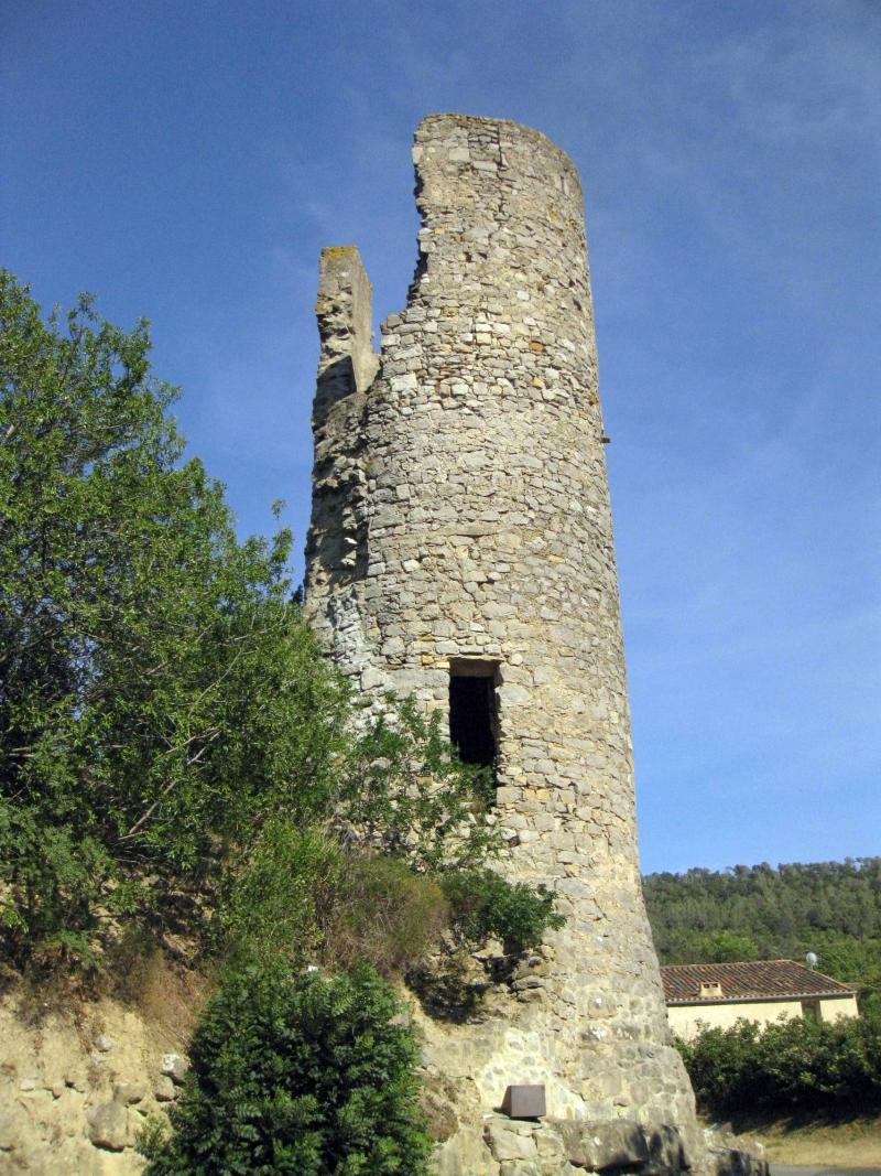Tour de Plaisance et restes de remparts contigüs
