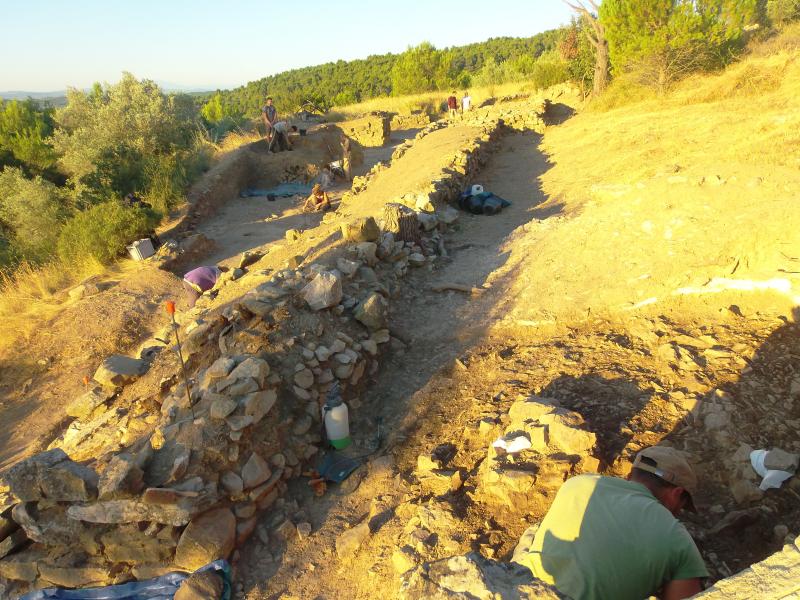 Vestiges de l'oppidum de Cayla