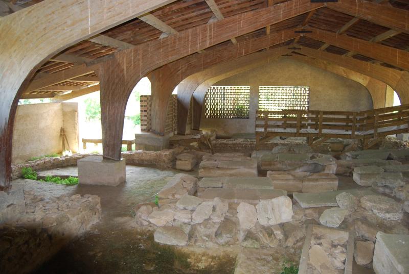 Parcelle contenant des vestiges archéologiques