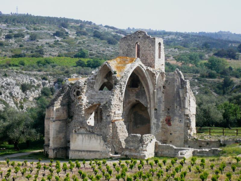 Ruines de l'ancienne église Notre-Dame-des-Oubiels
