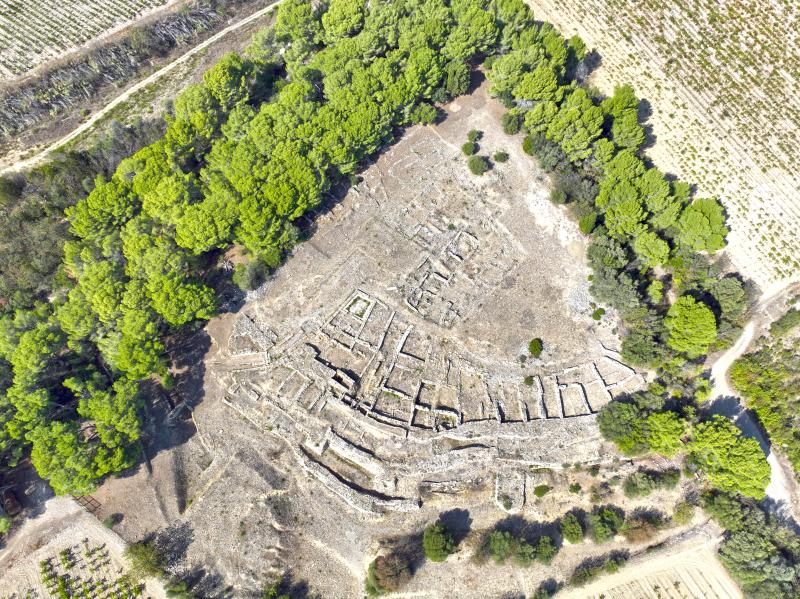 Vestiges de l'oppidum de Pech de Maho