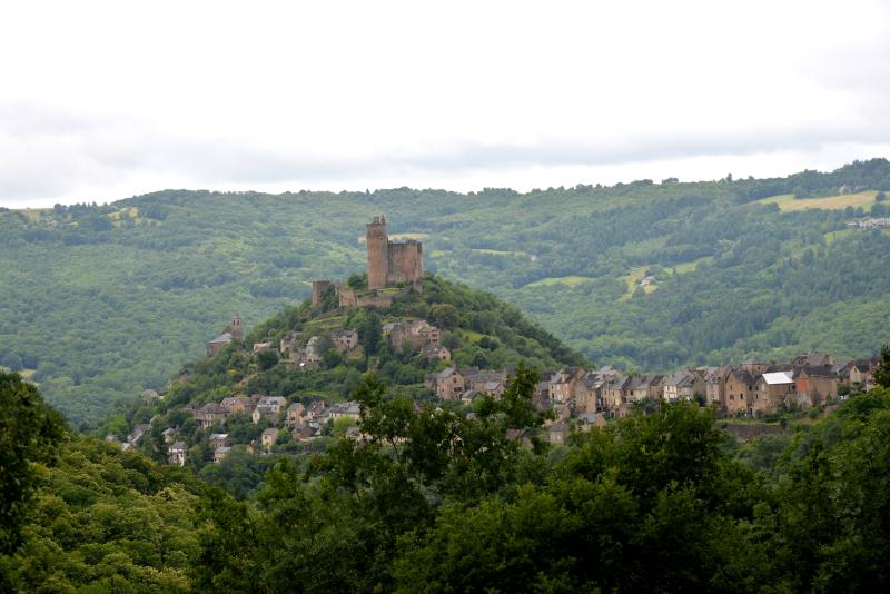 Vestiges du château et sa deuxième enceinte