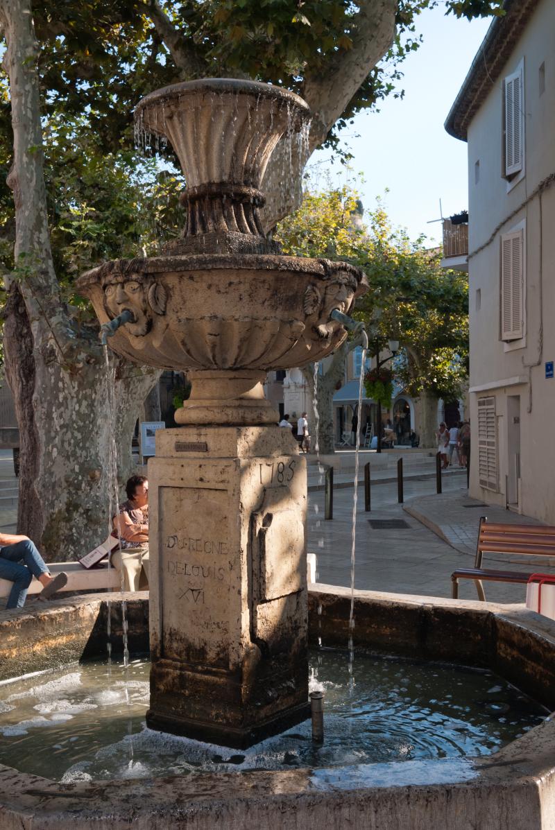 La fontaine du 18ème siècle