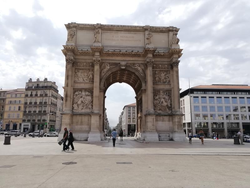 Porte d'Aix : l'arc de triomphe