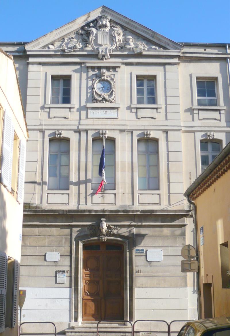 Couvent des Bénédictines et couvent des Ursulines (anciens) , actuellement collège Mignet