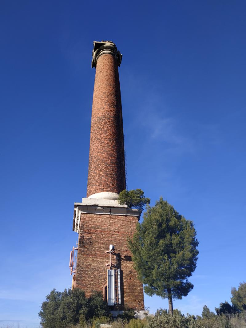 Cheminée-colonne dite « Grande Cheminée du Plomb »