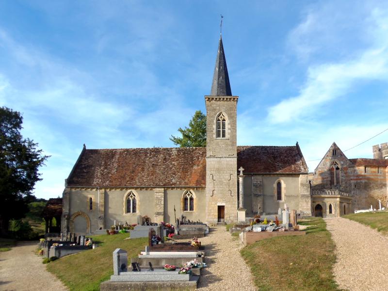 Eglise et son cimetière