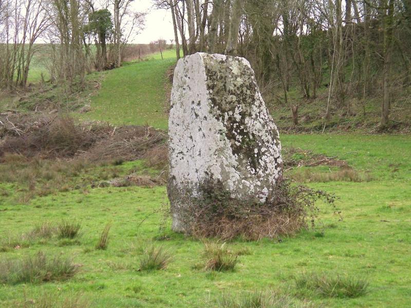 Menhir dit Pierre de la Hoberie