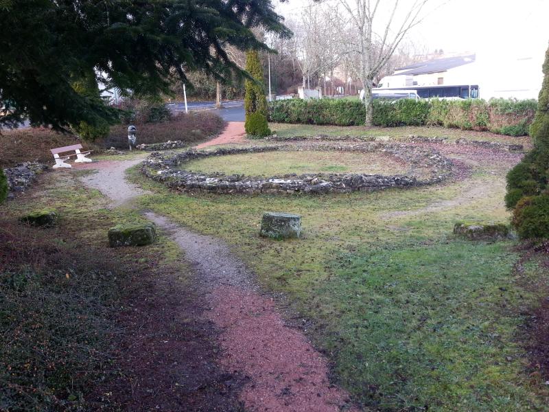 Temple gallo-romain de type fanum