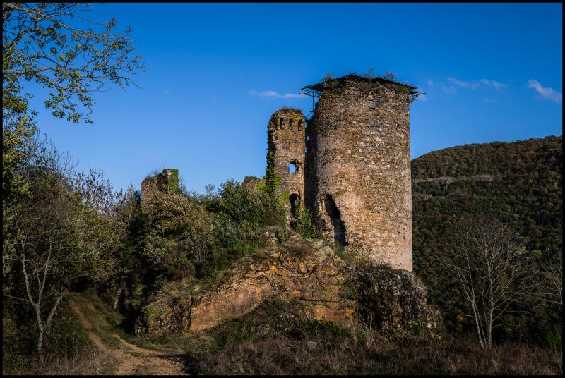 Ruines du château-fort d'Aurouze