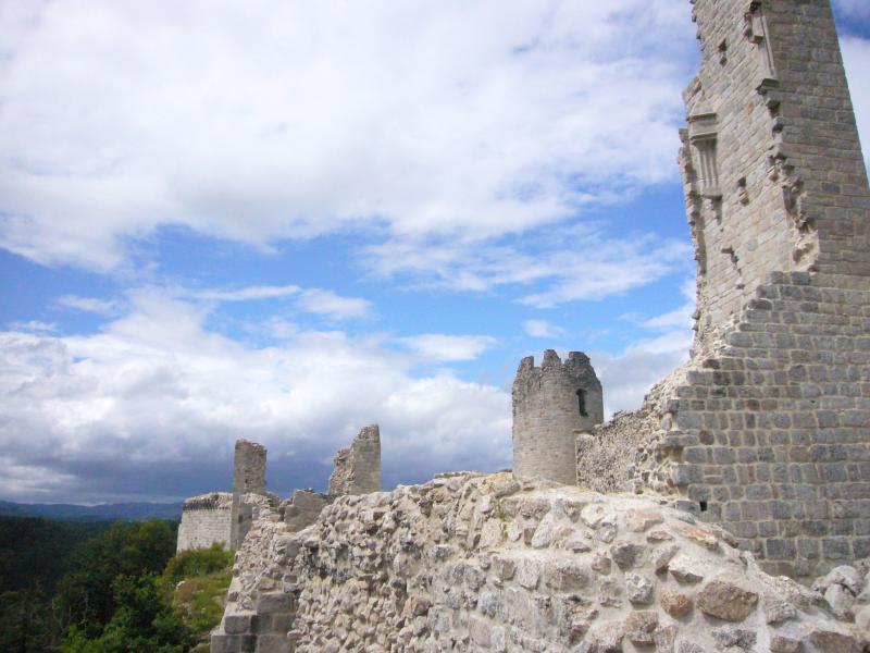 Ruines du château de Ventadour