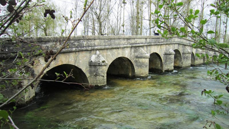 Ponts anciens sur l'Aube dits Ponts de l'Abattoir ou Grand Pont et Petit Pont, Montigny-sur-Aube