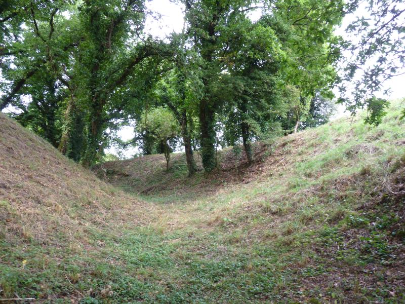 Motte castrale de Rospellem, Carnoët