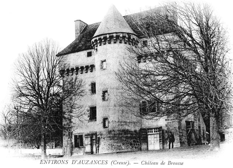 Château, Brousse