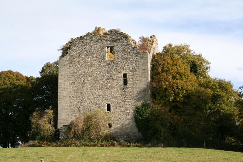 Restes du donjon, Chamborand